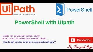 PowerShell with Uipath | Uipath RPA