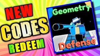 All *Secret* Geometry Defense Codes 2023 | Codes for Geometry Defense 2023 - Roblox Code