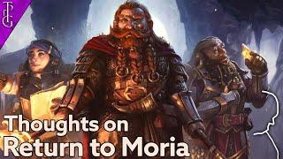 Thoughts on The Lord of the Rings: Return to Moria - Impressions & Review