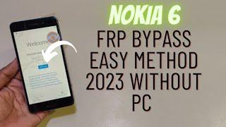 Nokia 6 Frp Bypass 2023 Without Pc | Nokia Ta-1021 Unlock Google Frp