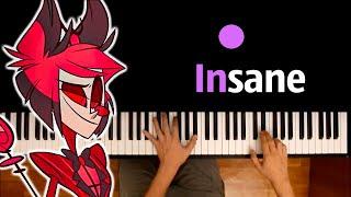  "Insane" (Отель Хазбин) НА РУССКОМ | Песня Аластора ● караоке | PIANO_KARAOKE ● ᴴᴰ + НОТЫ