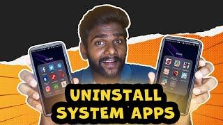 How to Uninstall System Apps On Android Without Root in Tamil | Remove System Apps | Rv Tech-தமிழ் |