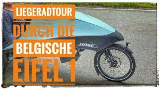 Trike Fahrrad  Tour belgische Eifel #1  Über den höchsten Punkt im Hochmoor Hohes Venn