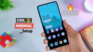Best Minimal And Cool Xiaomi Setup Using MIUI Themes