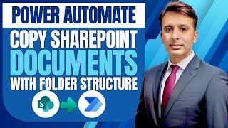 Copy SharePoint Library Files Including Nested Folders Structure using Power Automate