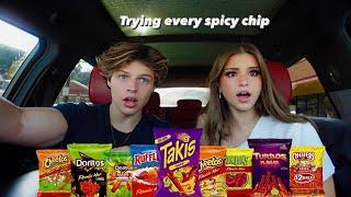 TRYING AND RATING EVERY SPICY CHIP