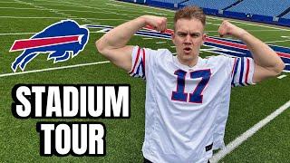 Buffalo Bills Highmark Stadium tour - BEHIND THE SCENES