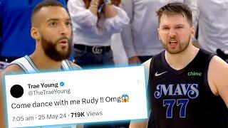 NBA PLAYERS REACT TO LUKA DONCIC CLUTCH GAME-WINNER OVER RUDY GOBERT - MAVS BEAT WOLVES IN GAME 2