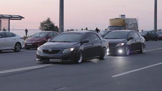 Two Toyota Corolla e150 Stance in SPB