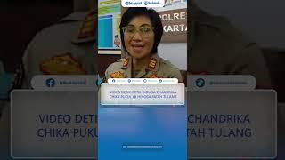 VIDEO Detik-detik Diduga Chandrika Chika Pukuli YB Seorang Mahasiswi hingga Alami Patah Tulang