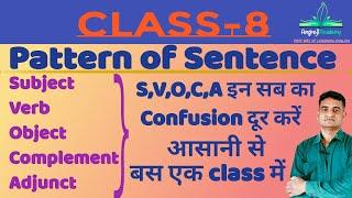 Pattern of Sentence | Basic English Grammar | SVOCA को आसानी से समझें
