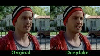 Breaking Bad - Skyler confronts Jesse but his face isn't beat up (Deepfake)(AMP)