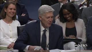 Neil Gorsuch uses 'bigly' at confirmation hearing | ABC News