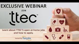 Learn About Remote Jobs at TTEC!