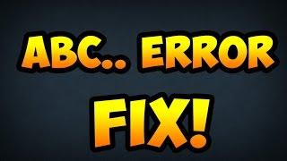 Black Ops 3 Error Code: ABC... Server not available - *FIX*