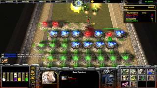 Warcraft 3 TFT - Line Tower Wars #1