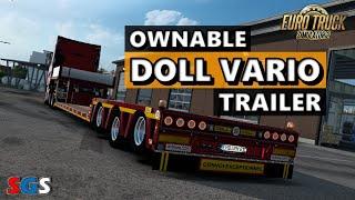 |ETS2 1.45| Ownable Doll Vario Trailer v8.0 [Trailer Mod]