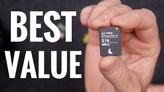 THE BEST Memory Card for Sony Cameras: AngelBird 1Tb CFexpress A