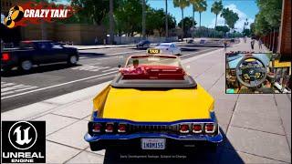 NEW "Online Open World" Crazy Taxi ANNOUNCED With Police!! FIRST Look Gameplay!!