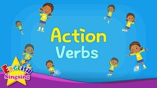 Kids vocabulary - [Old] Action Verbs - Action Words - Learn English for kids - Educational video