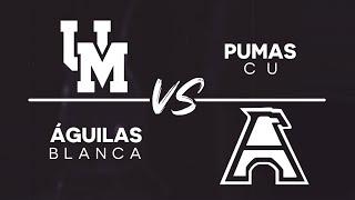 Pumas CU vs Águilas Blancas| Liga Mayor ONEFA