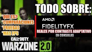 TODO SOBRE FIDELITYFX EN CONSOLAS | PRUEBAS EN WARZONE 2.0 |