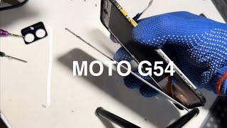 Moto g54 sostituzione schermo screen replacement iMania