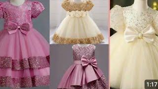 Stylish Kids' Wedding Party Dresses | Beautiful Baby Frock Designs 2024/latest baby frock design.