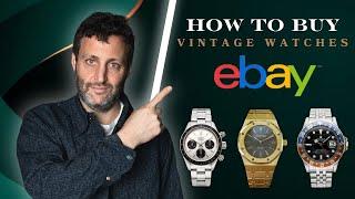 A Guide: Buying Vintage Watches On eBay!