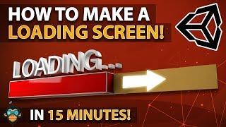 How to make a LOADING screen in Unity!