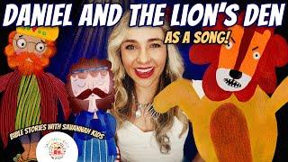 Daniel and the Lions' Den Cartoon Animated Movie Bible Story as a Song with Savannah Kids FREE Craft