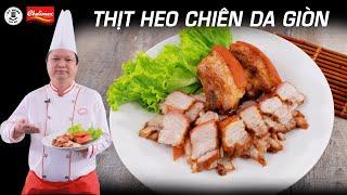 Thịt Heo Chiên Da Giòn ngon và dễ thực hiện - Thầy Y | Kỹ Năng Vào Bếp