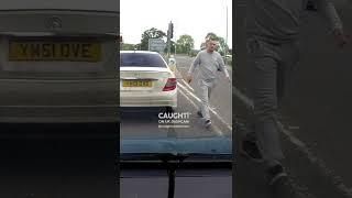 How is this lady so relaxed when faced with a road-man! #ukdashcams