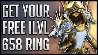 EASY GEAR UPGRADE - How To Get Your FREE ilvl 658 Ring in Patch 11.0.7