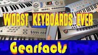 The worst keyboards EVER ...a parade of shame.