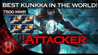 MOST EPIC KUNKKA EVER - !Attacker Best Kunkka Dota 2