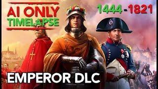 Europa Universalis 4 [Emperor DLC] - EU4 Hard AI Only Timelapse