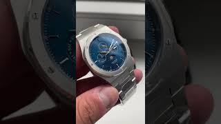 Valuchi watches Lunar Calendar Silver Blue