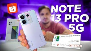 NOTE 13 PRO 5G BARATO E BOM o melhor CUSTO e BENEFÍCIO do momento MELHOR QUE IPHONE