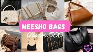 Meesho bags under 500|meesho bag haul| meesho haul @Meesho #meesho #meeshobagshaul #meeshobags #bags