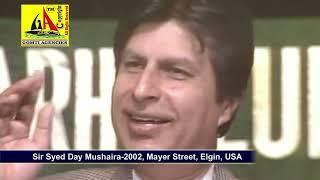 Tariq Sabzwari, Annual Sir Syed Day Mushaira-2002 (USA)