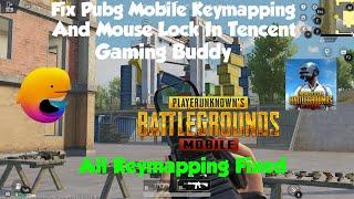 Pubg Mobile Mouse Lock & Keymapping Issue Fix In Tencent Gaming Buddy | 100% Working | Latest Update