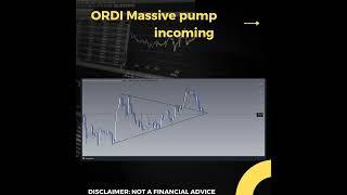 ORDI massive pump coming #crypto