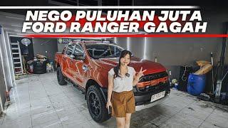 FORD RANGER 4X4 DOUBLE CABIN BEKAS DIJUAL MURAH BUKAN BEKAS TAMBANG HARGA TERJUN BEBAS KONDISI GOOD