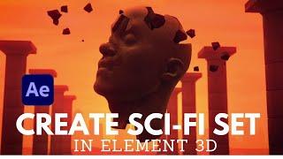 Create 3D Set in Element 3D | After Effects Tutorial | Inside Motion Pictures | 2021