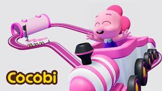 Let's Ride A Toy TrainColor Videos for Kids | Cocobi