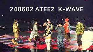 240602 ATEEZ K-WAVE CONCERT INKIGAYO "Work + Bouncy + The Real (멋)“