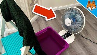 HOW to build an Air Conditioner from a Fan  (IMMEDIATELY cooler) 
