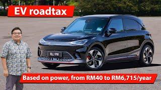 New roadtax structure for EVs in Malaysia - based on power, cheaper than ICE