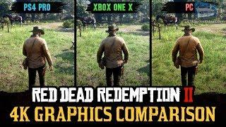Red Dead Redemption 2 4K Comparison - PC / PS4 Pro / Xbox One X